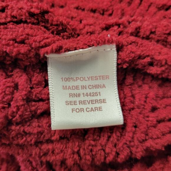 York & Hudson Sweater Womens XL Textured Zig Zag Chevron Pullover Soft Knit - Picture 9 of 12